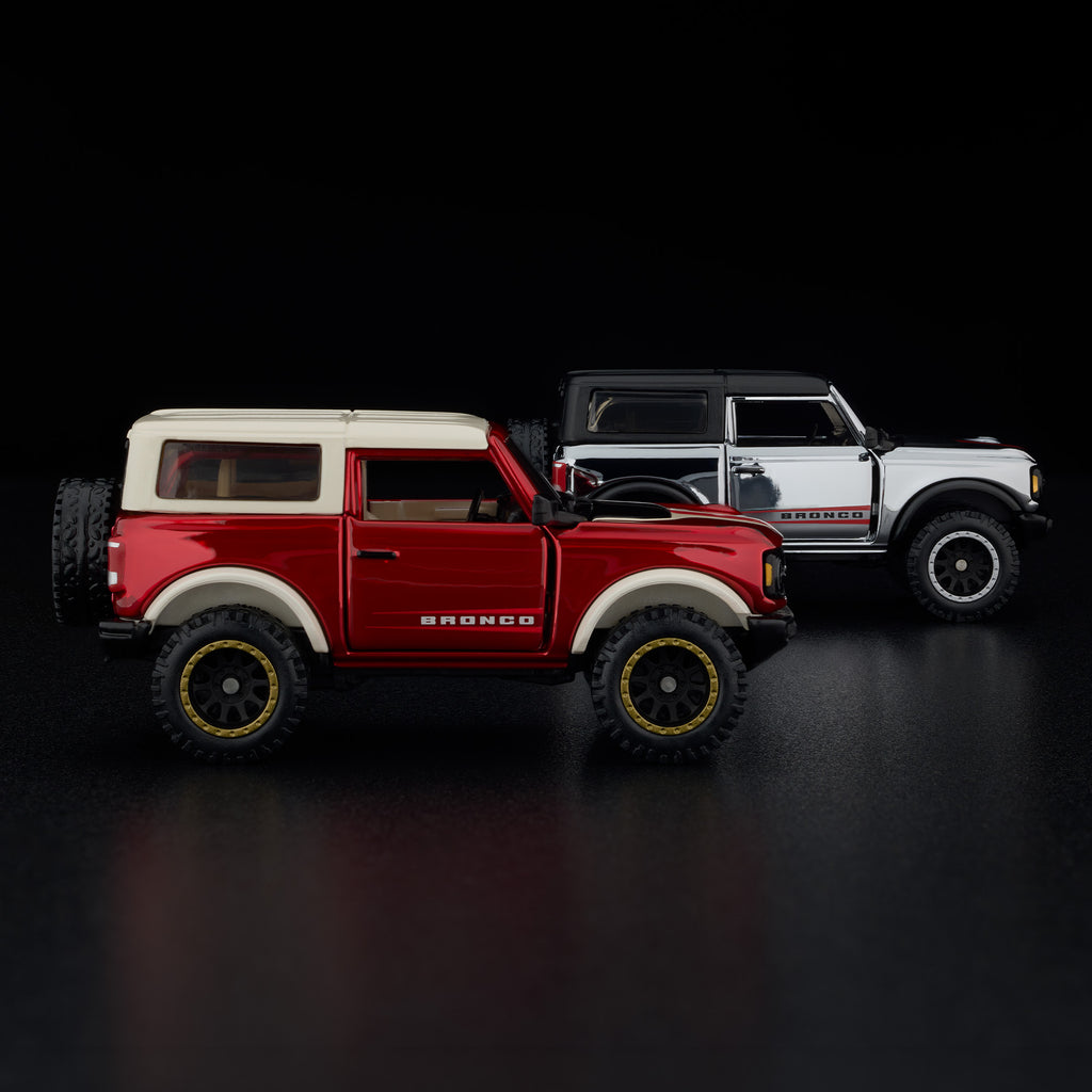 ホットウィール　RLC限定　21’ Ford Bronco フォード ブロンコ Hot Wheels RLC Exclusive '21 Ford Bronco With CHASE Version