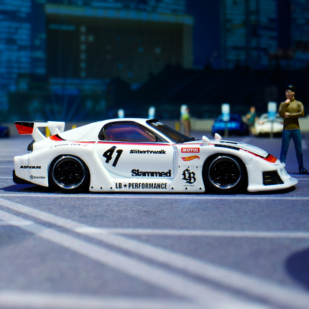 Hot Wheels Elite 64 Mazda RX-7 Liberty Walk | Mattel Creations UK