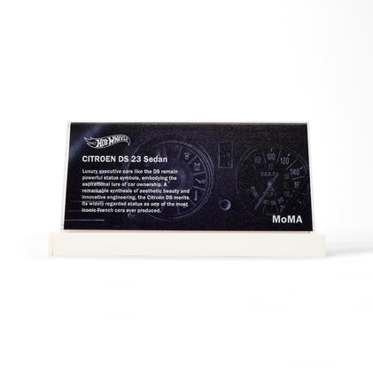 Hot Wheels x MoMA Citroën DS 23 Sedan