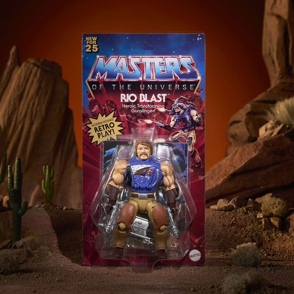 Masters of the Universe Origins Rio Blast Action Figure