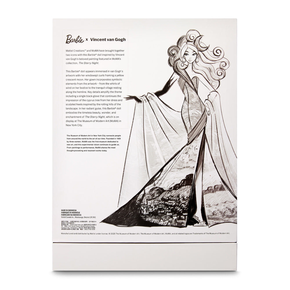 Barbie x MoMA Vincent van Gogh Doll