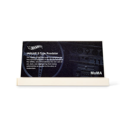 Hot Wheels x MoMA Jaguar E-Type Roadster