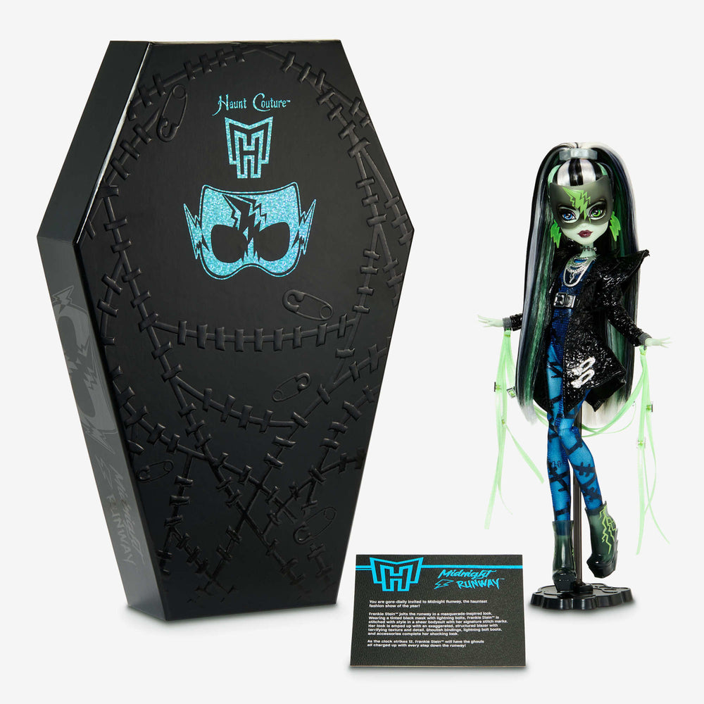 Monster High Haunt Couture Midnight Runway Frankie Stein Doll